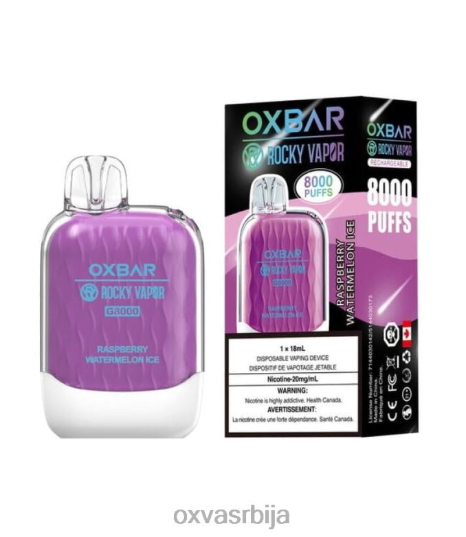 OXVA E CIG 0608R40 OXVA OXBAR G8000 малина лубеница лед