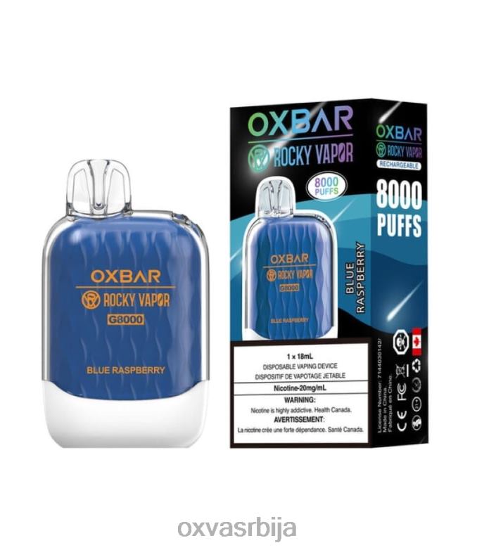 OXVA PRICE 0608R36 OXVA OXBAR G8000 плава малина