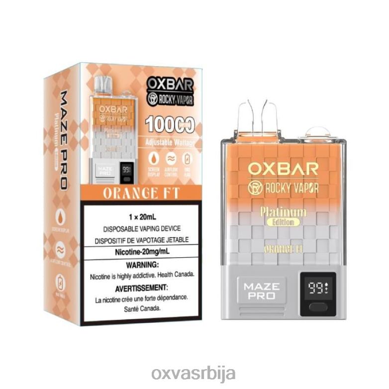 OXVA DISPOSABLE VAPE PRICE 0608R15 OXVA OXBAR MAZE PRO 10000 оранге фт