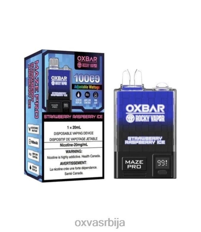 OXVA E CIG 0608R30 OXVA OXBAR MAZE PRO 10000 јагода малина лед
