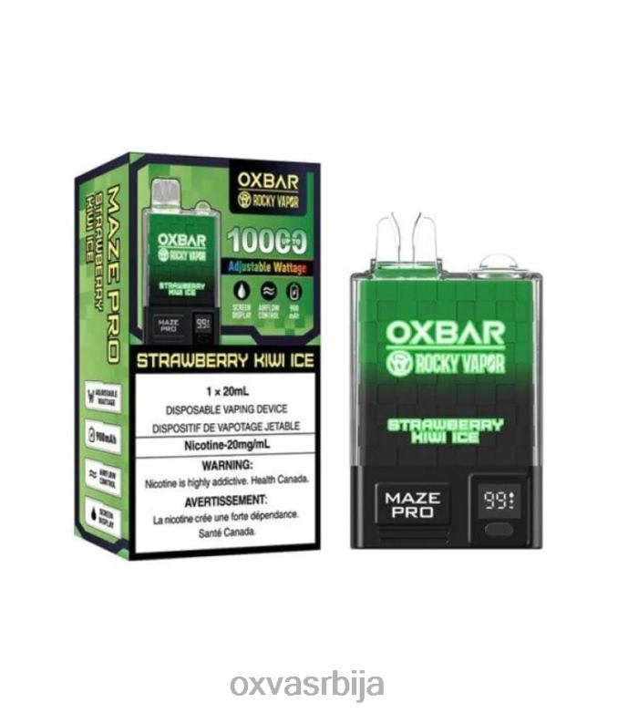 OXVA REVIEW 0608R27 OXVA OXBAR MAZE PRO 10000 лед од кивија од јагоде