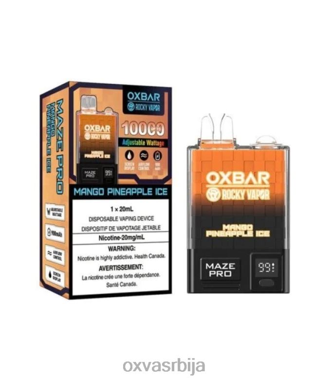 OXVA VAPE SALE 0608R29 OXVA OXBAR MAZE PRO 10000 лед од манга и ананаса