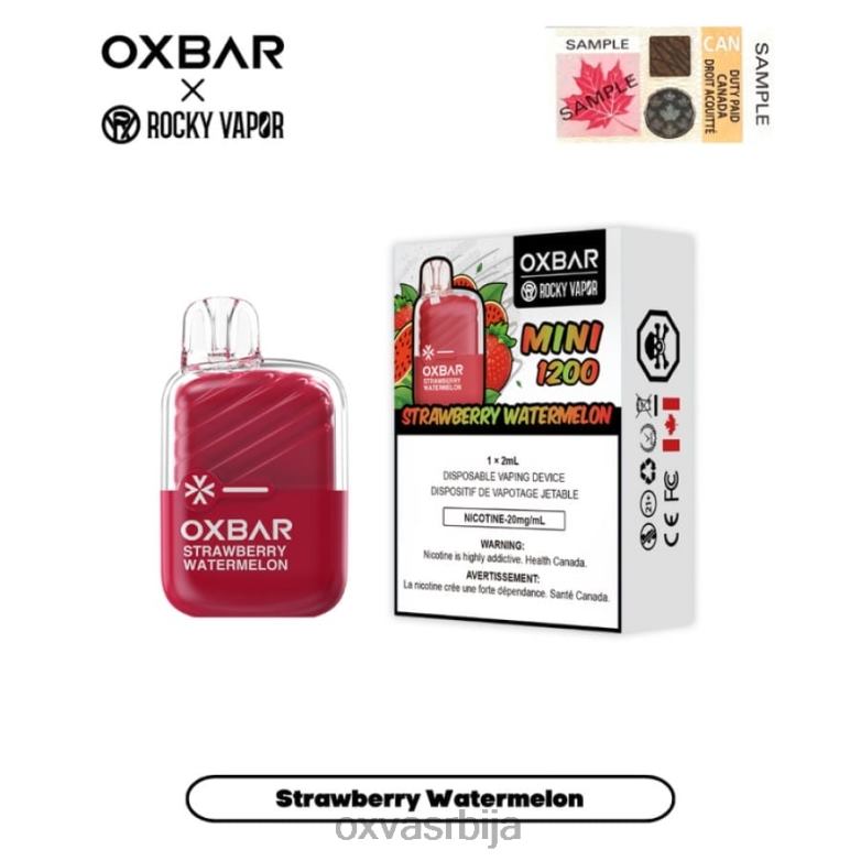 OXVA SHOP 0608R18 OXVA OXBAR MINI 1200 јагода лубеница