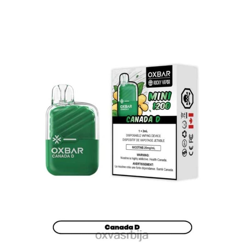OXVA VAPE SALE 0608R9 OXVA OXBAR MINI 1200 Канада д
